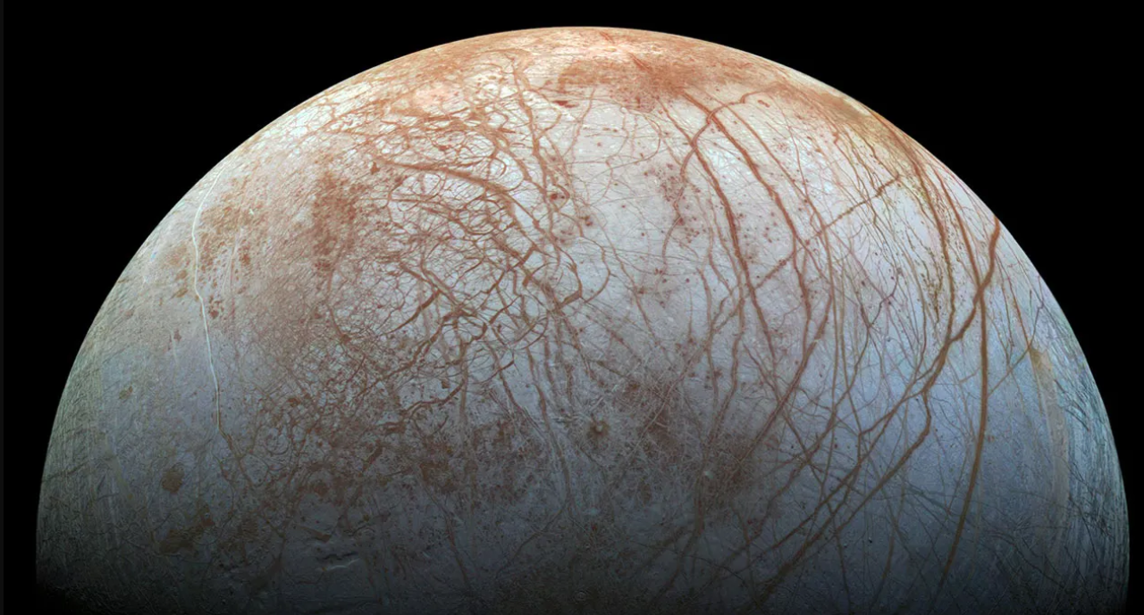 NASA spots movement beneath the icy crust of Europa